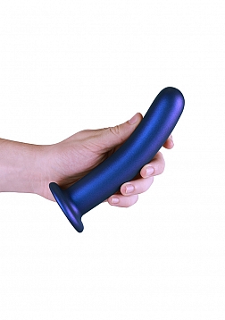 Smooth Silicone G-Spot Dildo - 7\'\' / 17 cm