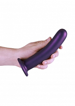 Smooth Silicone G-Spot Dildo - 7\'\' / 17 cm