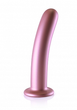 Smooth Silicone G-Spot Dildo - 7\'\' / 17 cm