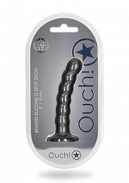 Beaded Silicone G-Spot Dildo - 5\'\' / 13 cm