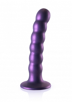 Beaded Silicone G-Spot Dildo - 5\'\' / 13 cm