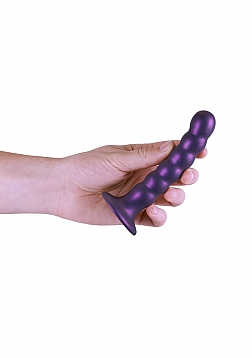 Beaded Silicone G-Spot Dildo - 5\'\' / 13 cm