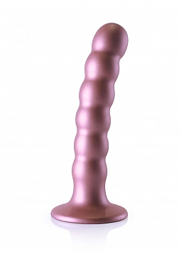 Beaded Silicone G-Spot Dildo - 5\'\' / 13 cm