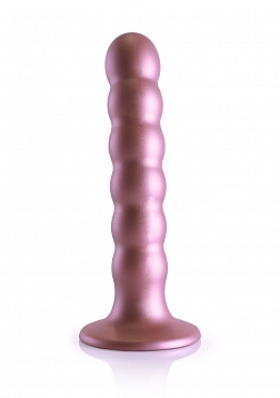 Beaded Silicone G-Spot Dildo - 5\'\' / 13 cm