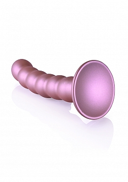 Beaded Silicone G-Spot Dildo - 5\'\' / 13 cm