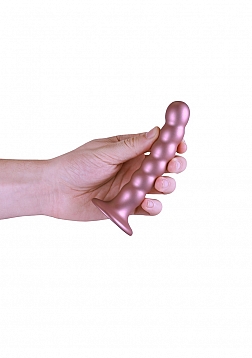 Beaded Silicone G-Spot Dildo - 5\'\' / 13 cm