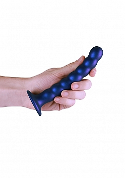 Beaded Silicone G-Spot Dildo - 6,5\'\' / 16,5 cm