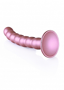 Beaded Silicone G-Spot Dildo - 6,5\'\' / 16,5 cm