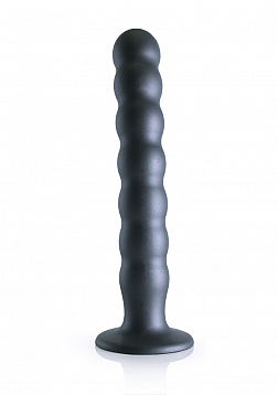 Beaded Silicone G-Spot Dildo - 8\'\' / 20,5 cm