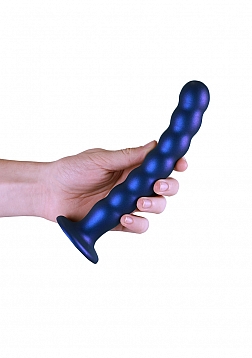Beaded Silicone G-Spot Dildo - 8\'\' / 20,5 cm