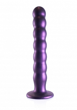 Beaded Silicone G-Spot Dildo - 8\'\' / 20,5 cm
