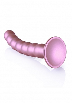 Beaded Silicone G-Spot Dildo - 8\'\' / 20,5 cm