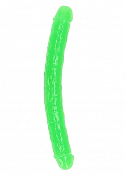 12" Inch Double Dong Glow in the Dark Neon - Green..