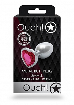 Heart Gem Butt Plug - Small 