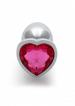 Heart Gem Butt Plug - Small 