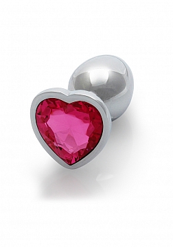 Heart Gem Butt Plug - Small 