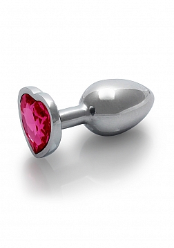 Heart Gem Butt Plug - Small 