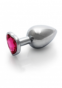 Heart Gem Butt Plug - Medium 