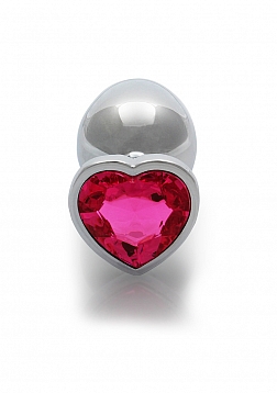 Heart Gem Butt Plug - Large 