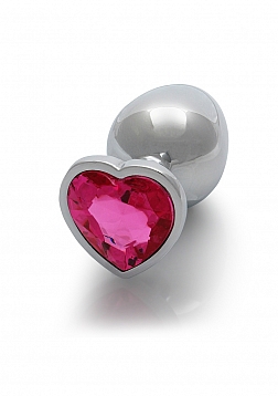 Heart Gem Butt Plug - Large 