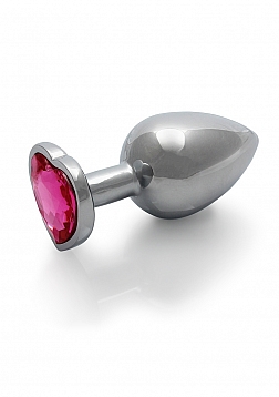 Heart Gem Butt Plug - Large 