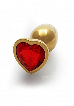 Heart Gem Butt Plug - Small 
