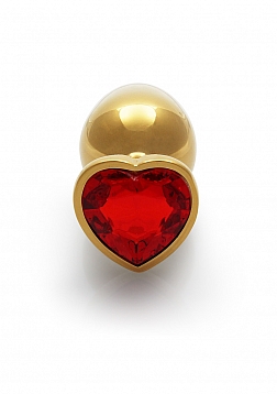 Heart Gem Butt Plug - Medium 