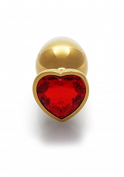 Heart Gem Butt Plug - Large 
