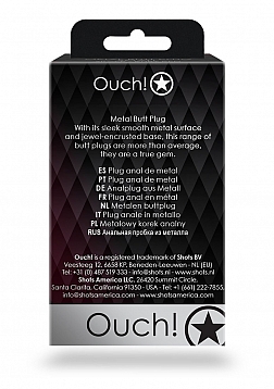 Heart Gem Butt Plug - Small 