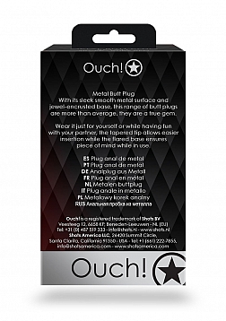 Heart Gem Butt Plug - Medium 