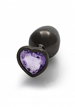 Heart Gem Butt Plug - Medium 