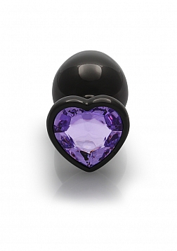 Heart Gem Butt Plug - Large 