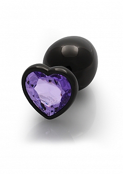 Heart Gem Butt Plug - Large 