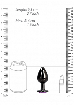 Heart Gem Butt Plug - Large 