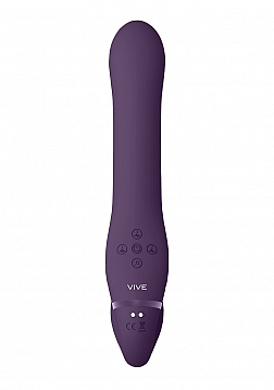 Ai - Dual Vibrating & Air Wave Tickler Strapless Strapon