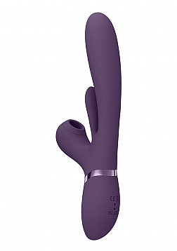 Ena - Thrusting G-Spot Vibrator with Flapping Tongue and Air Wave Stimulator