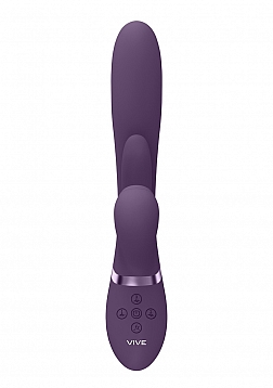Ena - Thrusting G-Spot Vibrator with Flapping Tongue and Air Wave Stimulator