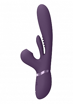 Ena - Thrusting G-Spot Vibrator with Flapping Tongue and Air Wave Stimulator