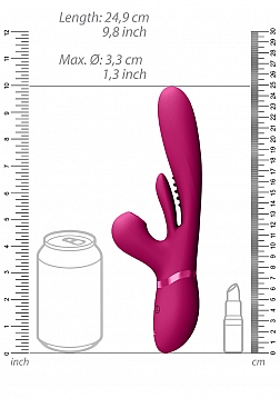 Kura - Thrusting G-Spot Vibrator with Flapping Tongue and Pulse Wave Stimulator