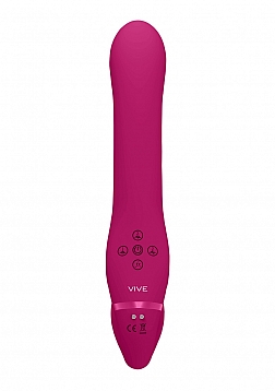 Ai - Dual Vibrating & Air Wave Tickler Strapless Strapon - Tester