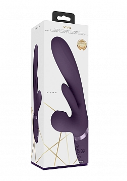 Kura - Thrusting G-Spot Vibrator with Flapping Tongue and Pulse Wave Stimulator - Tester