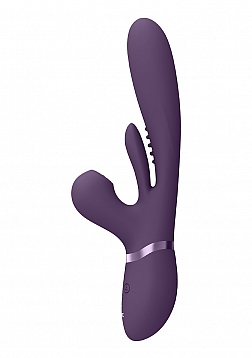Kura - Thrusting G-Spot Vibrator with Flapping Tongue and Pulse Wave Stimulator - Tester