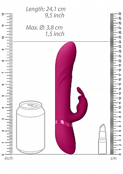 Nari - Vibrating and Rotating Beads, G-Spot Rabbit - Tester