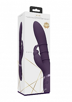 Sora - Up & Down Stimulating Rings, Vibrating G-Spot Rabbit - Tester