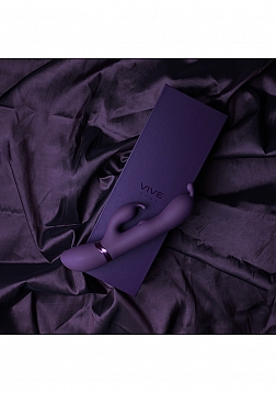 Gada - Vibrating Bunny Ear G-Spot Rabbit with Pulse Wave Shaft