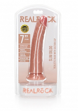 Slim Realistic Dildo with Suction Cup - 7\