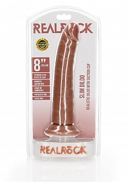 Slim Realistic Dildo with Suction Cup - 8\
