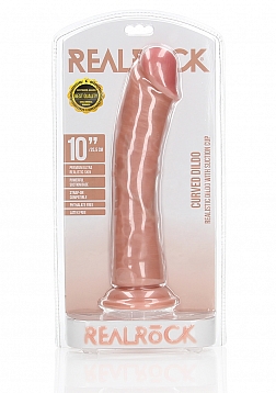 Curved Realistic Dildo with Suction Cup - 10\