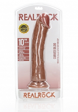 Curved Realistic Dildo with Suction Cup - 10\