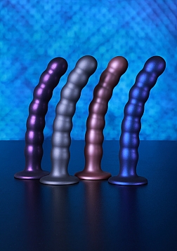 Beaded Silicone G-Spot Dildo - 5\'\' / 13 cm